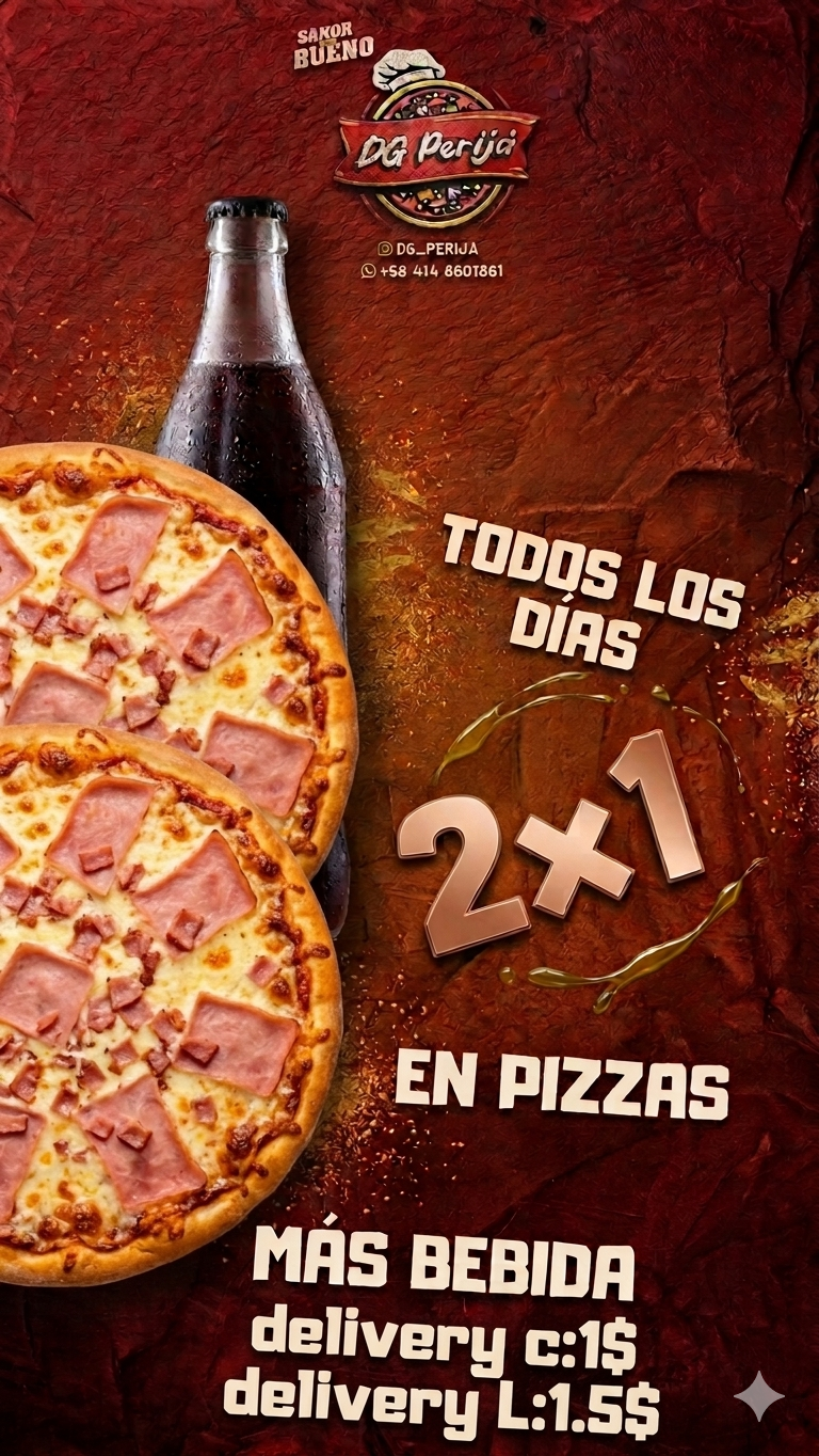 1775098819019 2 pizza mas bebida 1.5LT - Imagen 1