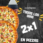 Pizza con borde+sin borde+1.5LT